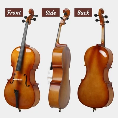 School Band Pure Sound Professional 4/4 Full Size Cello for Beginner - Image 1 of 4