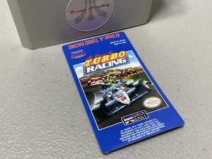 Al Unser Jr.'s Turbo Racing (NES) Replacement Label - Picture 1 of 1