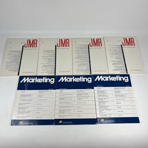 Vintage Journals Marketing Research American Marketing Association Magazine LOT - Imagen 1 de 20