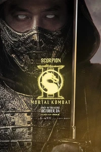 MORTAL KOMBAT II 2 SCORPION MOVIE POSTER #1 FREE SHIPPING - Picture 1 of 1