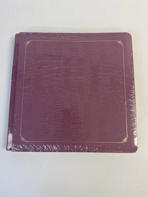 Álbum de estreno Creative Memories 12 x 12 páginas blancas original morera malva NUEVO Foto 1 de 4