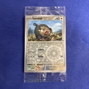 Lechonk POKEMON CENTER Stamp 155/198 Reverse Holo Sealed Promo (c) - Picture 1 of 3