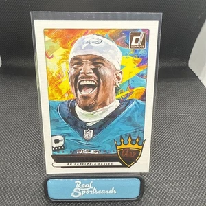 2025 Donruss Gridiron Kings Jalen Hurts GK-JHS Eagles - Bild 1 von 2