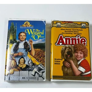The Wizard of Oz Annie Little Women VHS Movies Family Entertainment 1990s - Picture 1 of 9