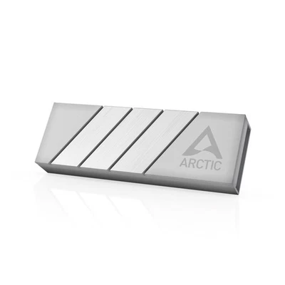 ARCTIC M2 Pro Silver Heatsink – SSD Kühlkörper M.2 2280 PC/PS5 + TP-3 Pads - Bild 1 von 4
