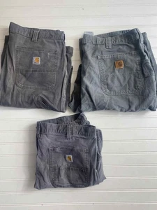 Carhartt Rugged Flex Relaxed Fit Canvas Arbeitshose gemischt Wiederverkäufer Posten - Bild 1 von 8