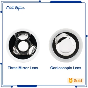 Ophthalmology Microscopy Gonioscope Lens Trihedral For Retinal examination - Picture 1 of 15