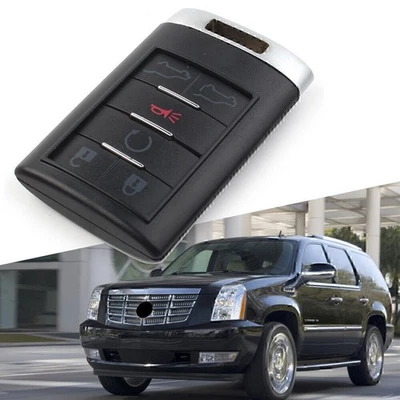 Smart Keyless Remote Key Shell Case Fob für Cadillac Escalade ESV EXT 2007-2014 - Image 1 of 4