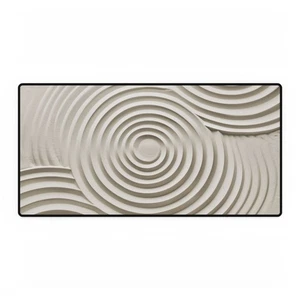 Minimalist Zen Garden Desk Mat – Large Mouse Pad with Non-Slip Rubber Base - Picture 1 of 13