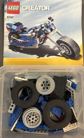 Lego Creator 6747 Racing Machine, Dragster, Chopper