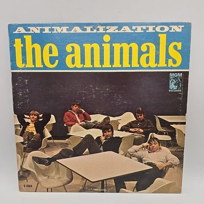 The Animals Animalization 1966 US MGM Mono Vinyl LP E-4384 Good Disc VG Sleeve Foto 1 de 4