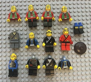Lego Ninja Castle Minifigure and Minifigure Parts Lot - Free Shipping! - Picture 1 of 16