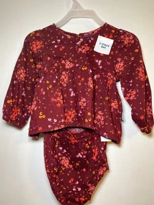 Set 2 pezzi bambina vecchia marina 6-12 mesi nuovo - Foto 1 di 4