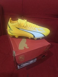 Puma HERREN ULTRA ULTIMATE MATCH FG/AG GELB BLAZE/SCHWARZ FUSSBALLSCHUHE US 7 - Bild 1 von 4