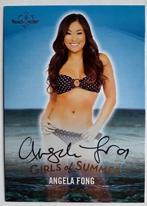 2025 BENCHWARMER GIRLS OF SUMMER ANGELA FONG AUTOGRAPH CARD - Picture 1 of 2