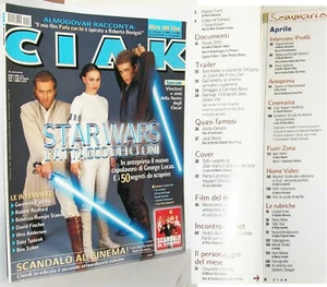 CIAK - ANNO 18 - N. 4 - APRILE 2002 - Star Wars, l'Attacco dei Cloni - RIVISTA - Imagen 1 de 6