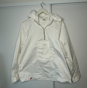 Nike Anorak Waffle Premium Men's Hooded Off Ivory Jacket Mens Size Medium M - Picture 1 of 6
