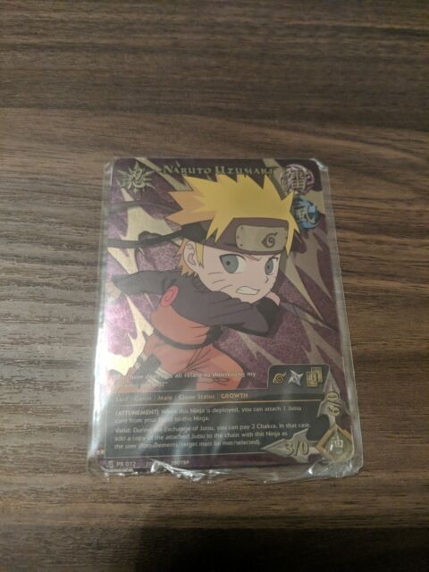 Iruka Umino - PR-008R - 1st Edition FOIL Promo Cards NM - Naruto CCG RARE  FOIL