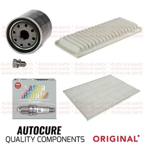 PASST FÜR TOYOTA IQ 1.0 VVT-I IQ2 MK1 08-15 FULL SERVICE FILTER KIT + 3 IRIDIUM STECKER - Bild 1 von 1