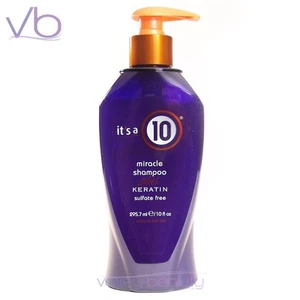 IT'S A 10 Miracle Shampoo Plus Keratin 10oz Made In USA Sulfate FREE, its a 10 - Picture 1 of 1