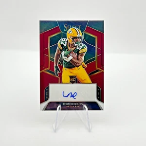 2022 Panini Select #RS-RD Romeo Doubs Maroon Prizm Rookie Auto /60 - Picture 1 of 2