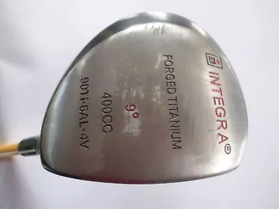 PRE~LOVED INTEGRA FORGED TITANIUM DRIVER ~ 9' LOFT ~ 400CC HEAD ~ REG PROFORCE  - Image 1 of 4