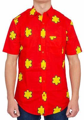 Adulto Unisex Padre de Familia Atolladero Giggity Halloween Disfraz Camisa Abotonada Foto 1 de 4