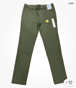 Cat & Jack Bottoms Girls Jegging Green, Size (6/6X) Super Stretch-NEW - Picture 1 of 2