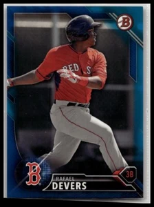 2016 Bowman Draft #BD-143 Rafael Devers Blue Border #/150 - Picture 1 of 2