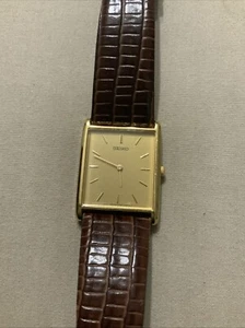 VTG Seiko Tank Men’s Watch V700-5K30 New Battery 25mm - Picture 1 of 11