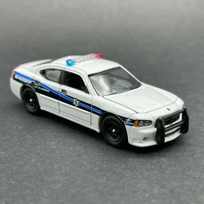 Greenlight Hot Pursuit 2008 '08 Dodge Charger Arapahoe Sheriff White 1/64 Loose - Image 1 of 4