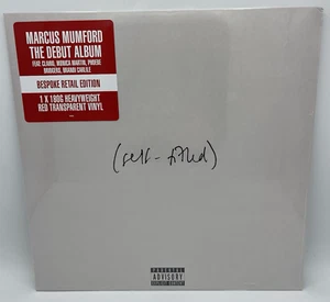 MARCUS MUMFORD Self Titled  LP Bespoke Ed Red Vinyl 180G MUMFORD and Sons New - Picture 1 of 2