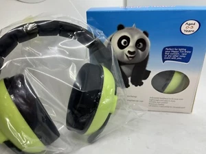 Safety Ear Muffs Noise Cancelling Headphone Toddlers 0-3 years old Lt. Green New - Picture 1 of 9