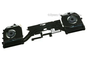 751F2 F01PX V9H8N GENUINE DELL FAN AND HEATSINK XPS 15 7590 P56F SERIES (CF25) - Picture 1 of 2