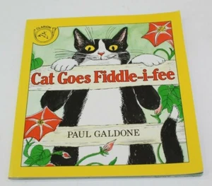 Cat Goes Fiddle-i-fee by Paul Galdone 1985  - Picture 1 of 2
