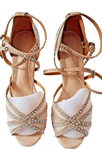 Tanzschuhe, Abendschuhe, Hochzeit, Damen Grösse 8,5 - Bild 1 von 4