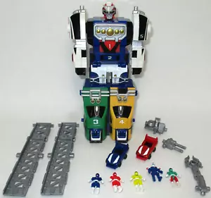 Bandai 1997 Power Rangers Turbo Megazord Micro 7" Juego Incompleto MMPR - Imagen 1 de 10
