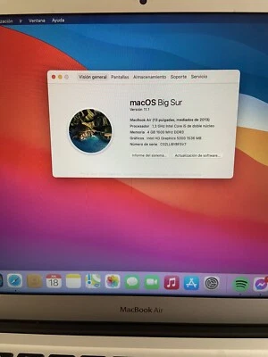 Apple MacBook Air A1466 13.3" Laptop - MD231LL/A - Image 1 of 4