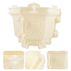 Flower Pot Mold DIY Making Concrete Casting Mould Cement Patterns Molds - Picture 1 of 12