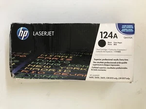 GENUINE HP 124A Q6000A BLACK Toner - Picture 1 of 3