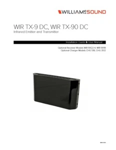 Williams Sound Model WIR TX9 Multi Channel Infrared Transmitter - Picture 1 of 7