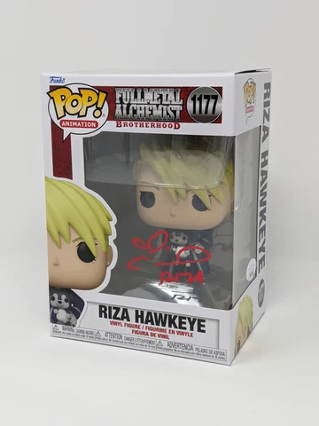 Colleen Clinkenbeard Fullmetal Alchemist Riza Hawkeye #1177 Signed Funko JSA COA Cover