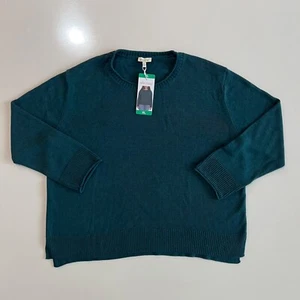 Ella Moss Mujer Jersey Punto Verde Talla XL - Imagen 1 de 6