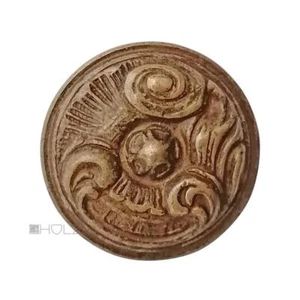 Möbelknopf antik Messing alt Möbelknauf Möbelgriff 30mm - Bild 1 von 2