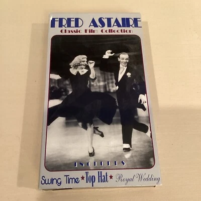 Fred Astaire Swing Time Top Hat Royal Wedding Classic Film Collection VHS - Image 1 of 2