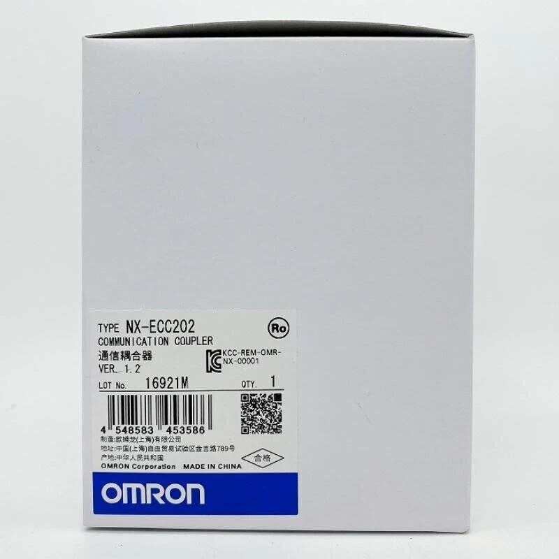 Brand New OMRON NX-ECC202 Coupler NX-ECC202 EtherCAT Module - Image 1 of 1