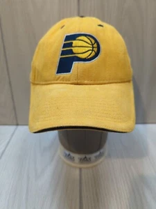 Vintage NBA Elevation Yellow Indiana Pacers Strapback Hat One Size Adult - Picture 1 of 6