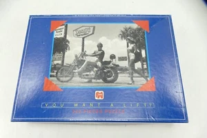 Jumbo 1401 D 350 Teile Puzzle Harley Davidson "You want a lift ?" L-2102 - Bild 1 von 9