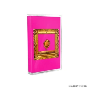 CARDI B OFFICIAL SIGNED AUTOGRAPHED WAP DRIP CASSETTE SINGLE SOLD OUT RARE MEGAN - Picture 1 of 1