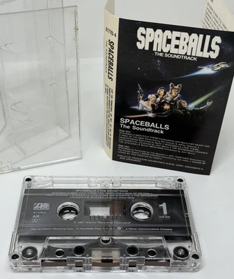 Spaceballs The Soundtrack Cassette Tape Mel Brooks 1987 Atlantic Records - Image 1 of 4